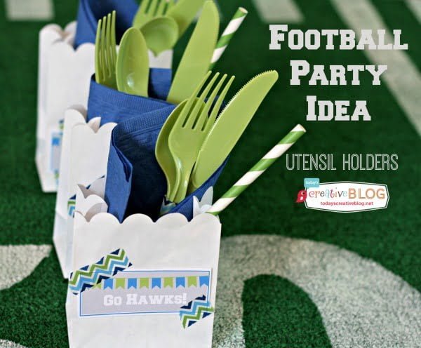 Football Party Ideas | Free printables for your football party. Superbowl party ideas. See more on TodaysCreativelife.com