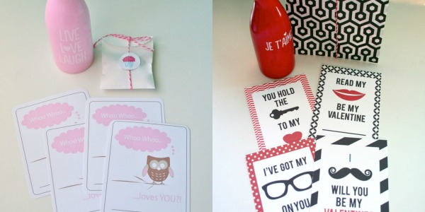 free printable valentine cupcake toppers | TodaysCreativeBlog.net 