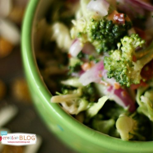 Broccoli Salad Recipe | TodaysCreativeBlog.net