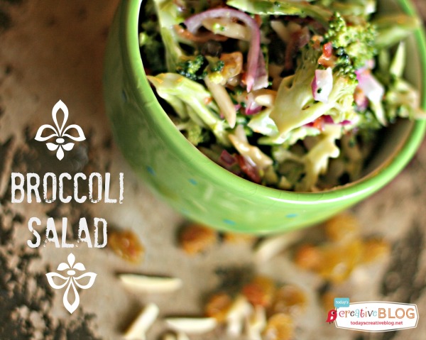 Broccoli Salad Recipe | TodaysCreativeBlog.net