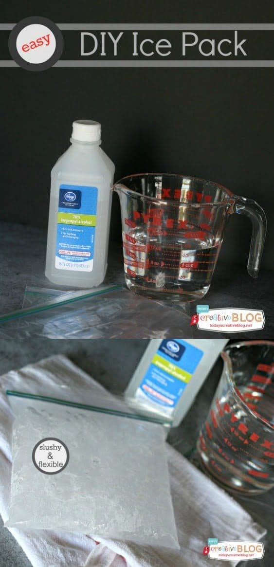 DIY Ice Pack |Make Your Own Ice Pack | TodaysCreativeBlog.net