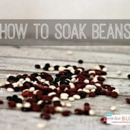 How To Soak Beans