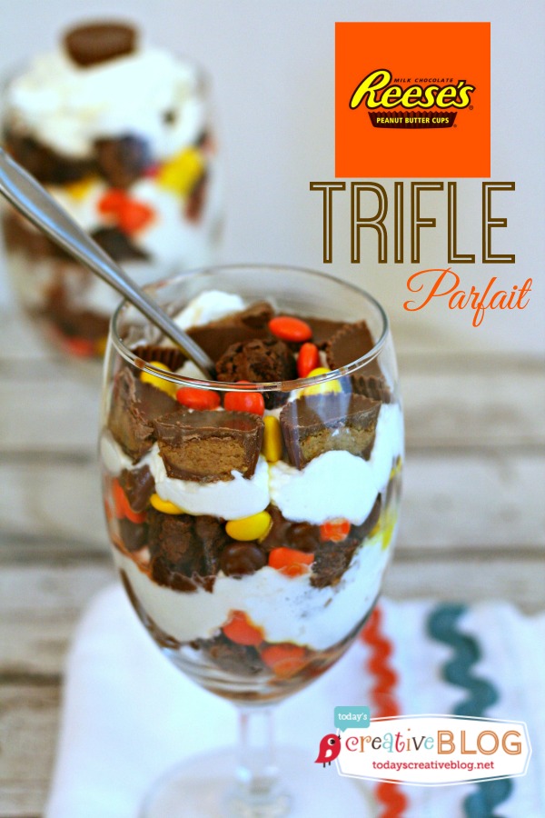 Reese's Trifle Parfait | TodaysCreativeBlog.net