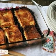 Overnight Blueberry French Toast Casserole