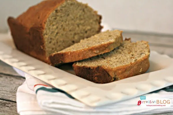 Banana Mango Coconut Milk Bread | TodaysCreativeBlog.net