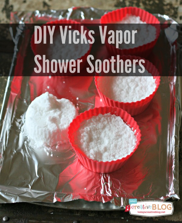 DIY Vicks Shower Soothers | TodaysCreativeblog.net