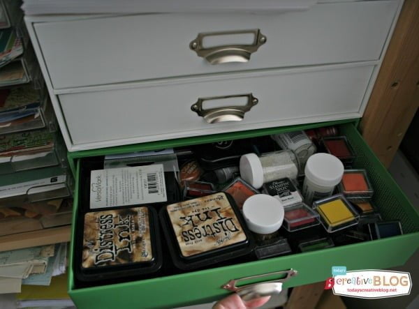 Storing Craft Supplies | TodaysCreativeBlog.net