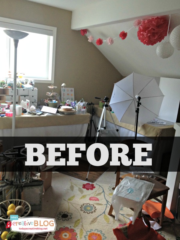 Craft Room Makeover | TodaysCreativeBlog.net