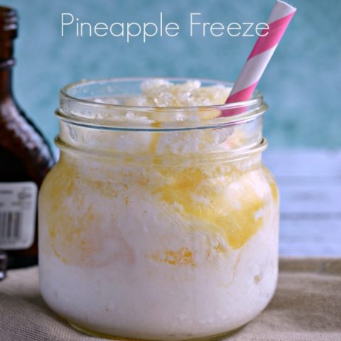 Godiva White Chocolate Pineapple Freeze | TodaysCreativeblog.net