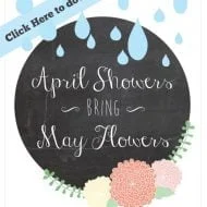 Springtime Printable {April Showers}