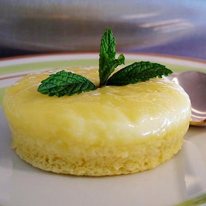 Individual Lemon Pudding Cake by Cook like James on TodaysCreativeBlog.net