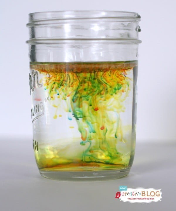 Water Rainbow Kids Science Craft | TodaysCreativeLife.com