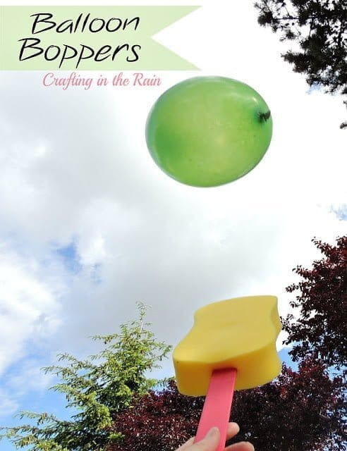 Balloon Boppers | DIY Craft | Games for Kids | Activities for Kids | Great for indoor or outdoor play | Click the photo for the instructions. 