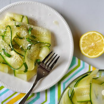 Zucchini Carpaccio Salad Recipe | TodaysCreativeBlog.net
