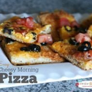 Cheesy Morning Pizza