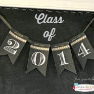 Printable 2014 Graduation Banner