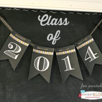 Printable 2014 Graduation Banner | TodaysCreativeBlog.net