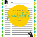 Free Printable Reading Log for Children | TodaysCreativeLife.com