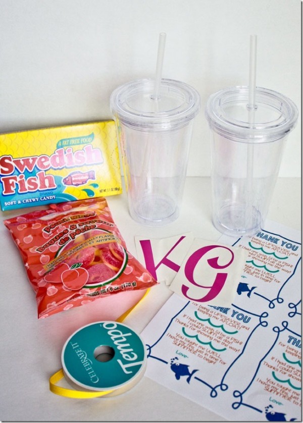 Swim Teacher Gift Idea | TodaysCreativeBlog.net