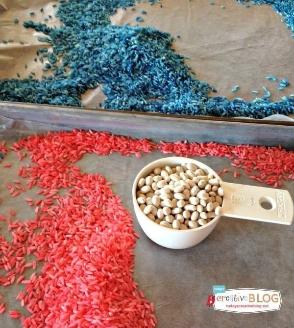 EASY Red, White & Blue Patriotic Decor | TodaysCreativeBlog.net
