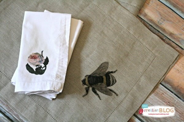 DIY Home Decor with Iron On Transfer Sheets - Today's Creative Life