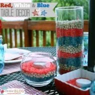 EASY Red, White & Blue Patriotic Decor