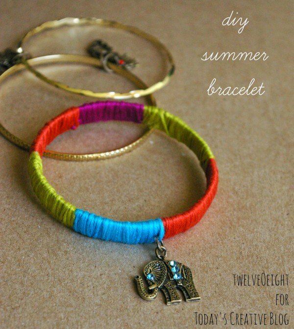 DIY Summer Bracelets Tutorial | TodaysCreativeBlog.net