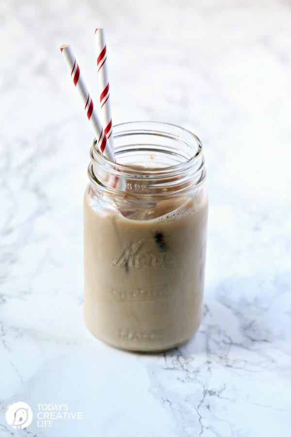 Creamy Ice Coffee Recipe with Creamer | Today's Creative Life