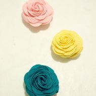How To Make Ric Rac Flowers