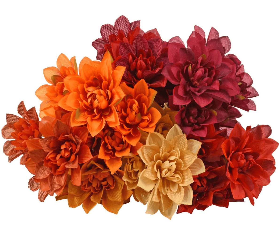 Faux Fall Florals from The Dollar Tree