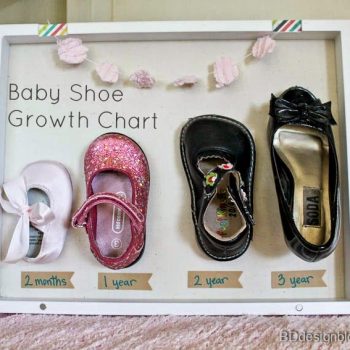 Baby Shoe Growth Chart | TodaysCreativeBlog.net
