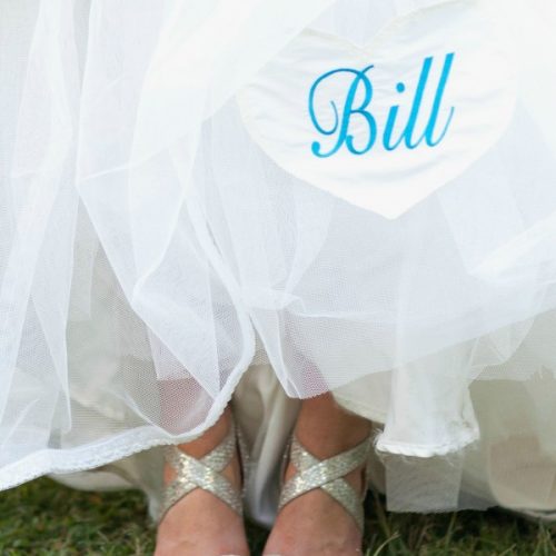 Wedding Dress Applique Keepsake by SondraLynAtHome | TodaysCreativeBlog.net