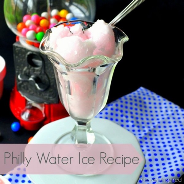 How to Make Philly Water Ice | Make this refreshing and traditional treat. TodaysCreativeLife.com