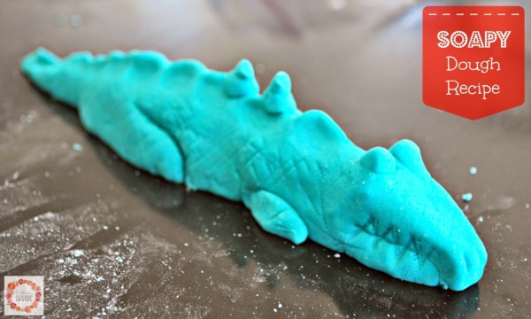 Soapy Dough - Play Dough Recipe | TodaysCreativeBlog.net