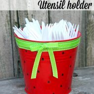 Watermelon Utensil Holder