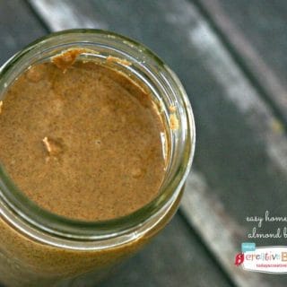 How To Make Almond Butter | TodaysCreativeBlog.net