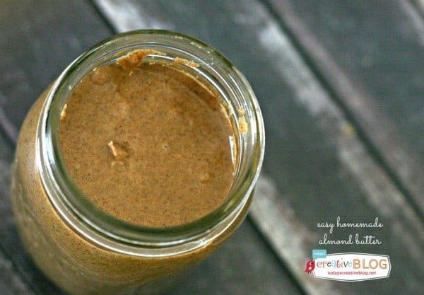 How To Make Almond Butter | TodaysCreativeBlog.net