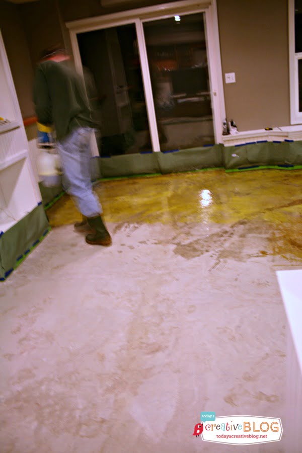 Staining Your Concrete Floor Today S Creative Life