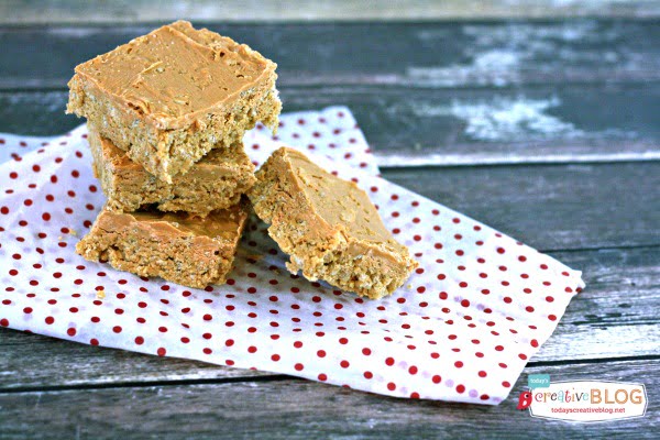 Rice Krispies Peanut Butter ScotchaRoos | TodaysCreativeblog.net