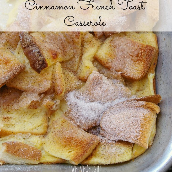 Cinnamon French Toast Casserole | TodaysCreativeBlog.net