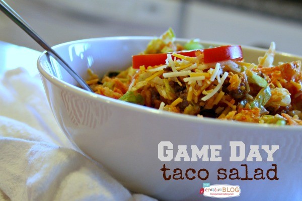Game Day Taco Salad | TodaysCreativeBlog.net