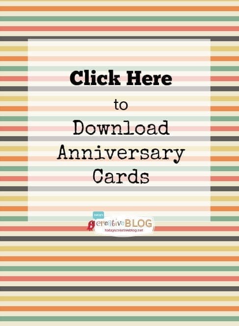 anniversary card download