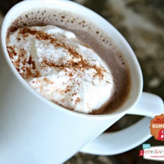 Crockpot Nutella White Chocolate Hot Cocoa