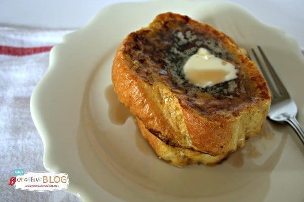 Pumpkin Crusted French Toast | TodaysCreativeLife.com