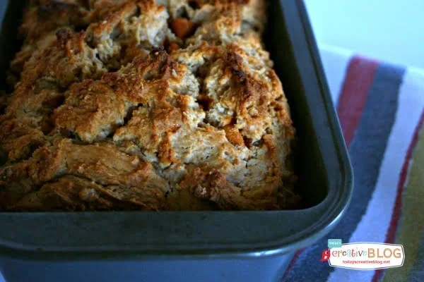 Peanut Butter Butterscotch Bread | TodaysCreativeBlog.net