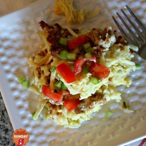 Slow Cooker Breakfast Casserole | TodaysCreativeBlog.net