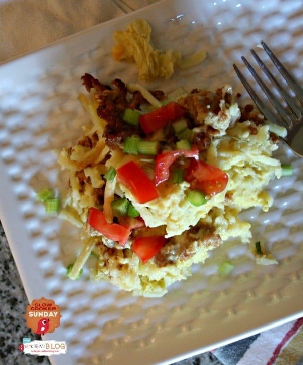 Slow Cooker Breakfast Casserole | TodaysCreativeBlog.net