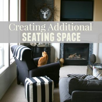 Create Additional Seating| TodaysCreativeblog.net