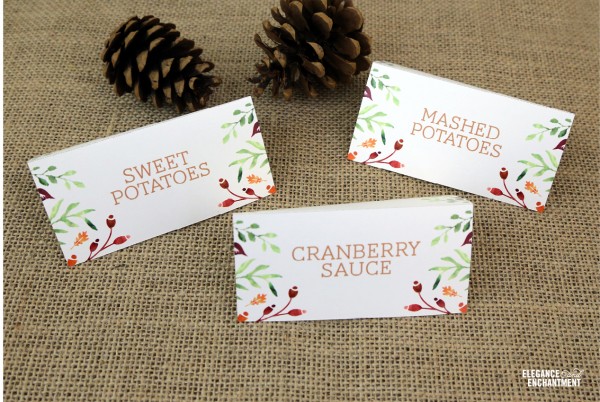 Free Thanksgiving Table Printables | TodaysCreativeBlog.net