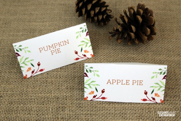 Free Thanksgiving Table Printables | TodaysCreativeBlog.net